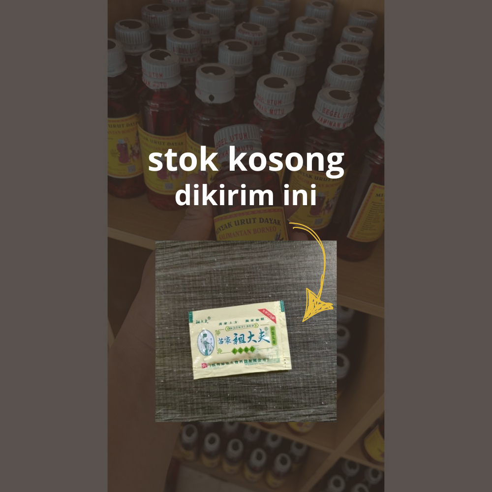 Minyak Urut Ida Dayak Asli Herbal Kalimantan 250 ML Ampuh