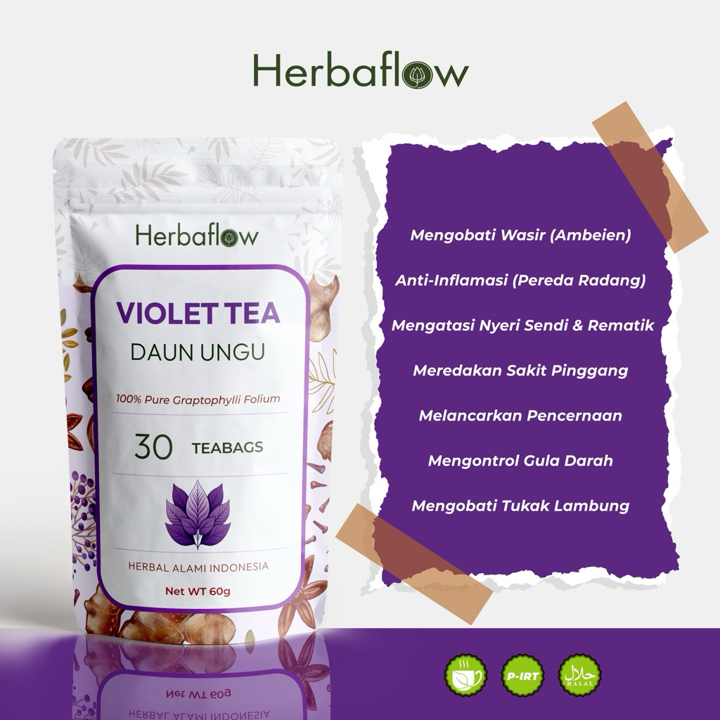 

HerbaFlow - Teh Herbal Daun Ungu