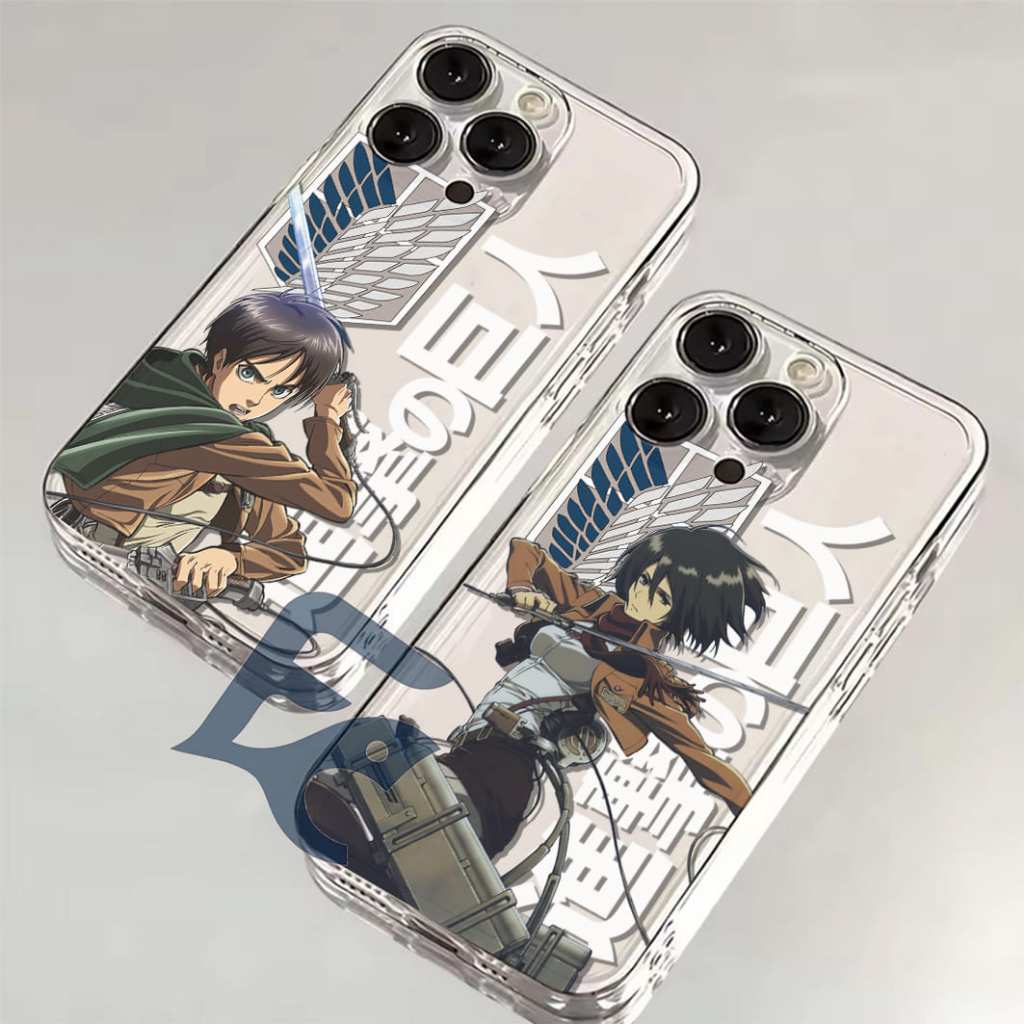 (FC04) Case Transparan clear case Motif AOT for Vivo s1 pro t1 5g y75 5g v11 pro v15 v15 pro v20 se 