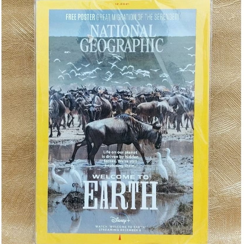Majalah National Geographic English December 2021