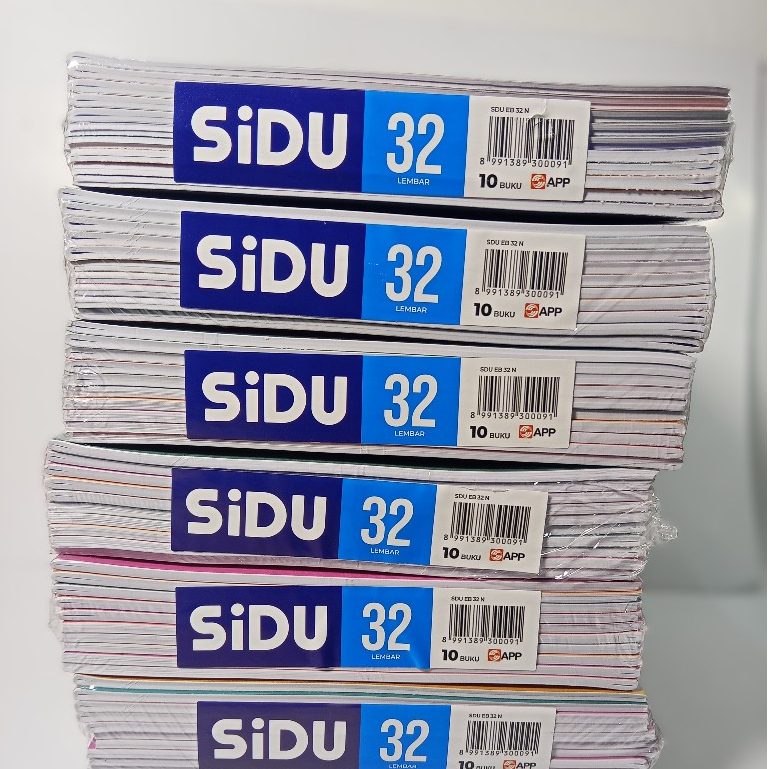 

BUKU TULIS SIDU ISI 32 LEMBAR-10 BUKU | Buku Sekolah / Kantor