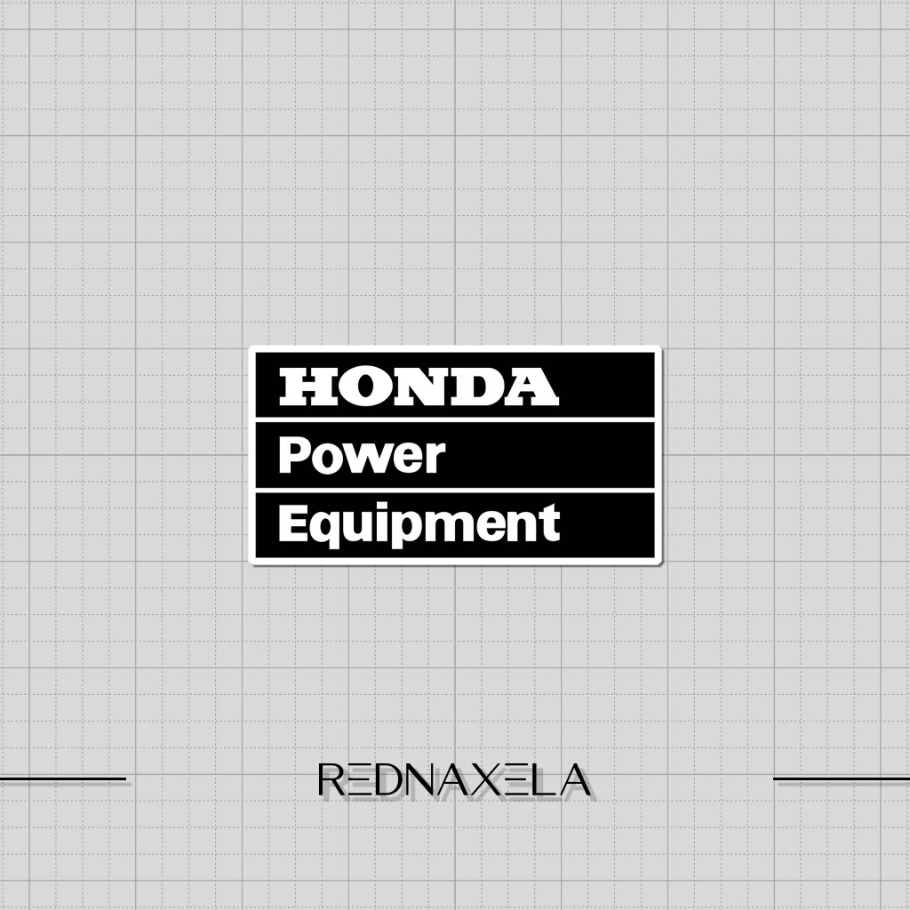 

Stiker Vinyl Honda Power Equipment Stiker Motor Stiker Mobil Stiker Outdoor Waterproof Sticker