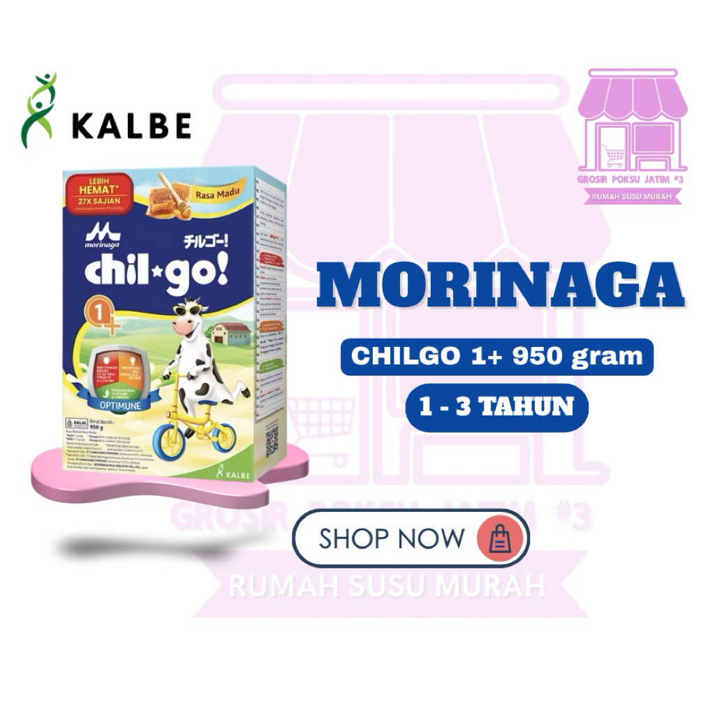 

PROMO SPESIAL MORINAGA Chilgo Powder 1+ 3+ Madu Vanila 950g 660g 270g CHIL GO Susu Bubuk dukung Tumbuh Kembang Anak