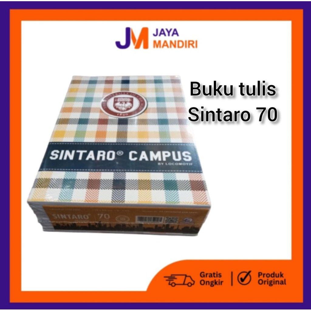 

(10Pcs) Buku Tulis SINTARO– 70 Lembar