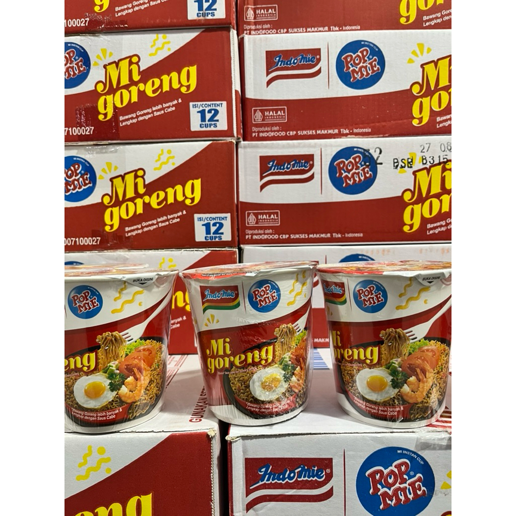 

Pop Mie Indomie Goreng 80g