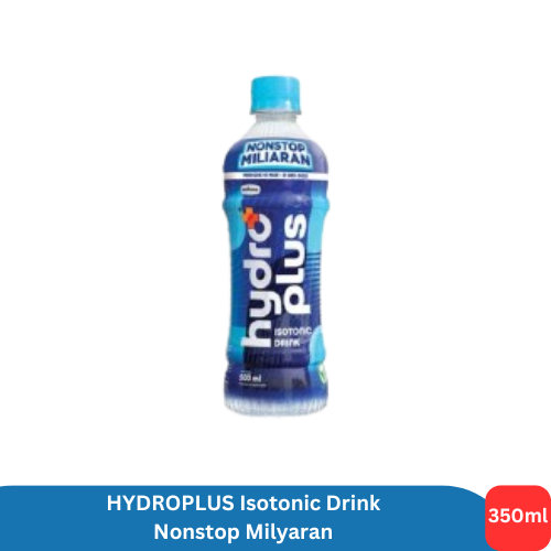 

Hydroplus Isotonic Nonstop Milyaran - Minuman Isotonik Pengganti Ion Botol 350ml