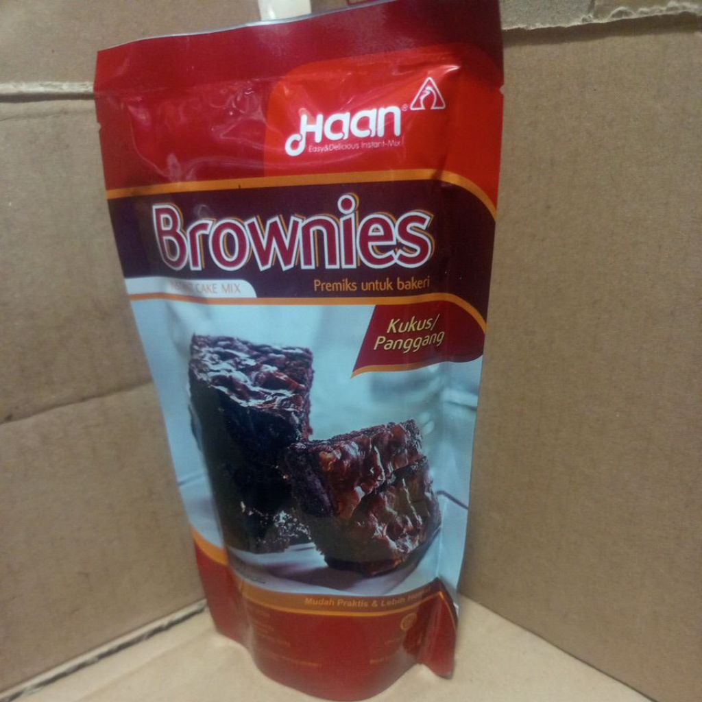 

Brownies instan Haan 230gr