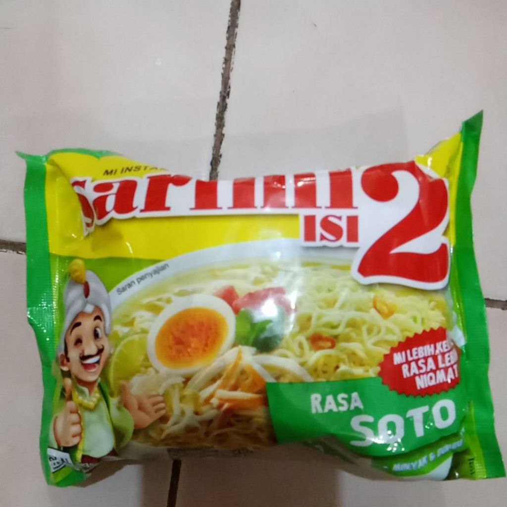 

Mi Instan Sarimi Isi 2 Mi Kuah Rasa Soto 113gr