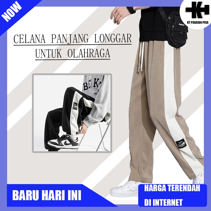 Pria korean style celana panjang Celana Olahraga Pria Fashion korea style Korea celana kasual pria C