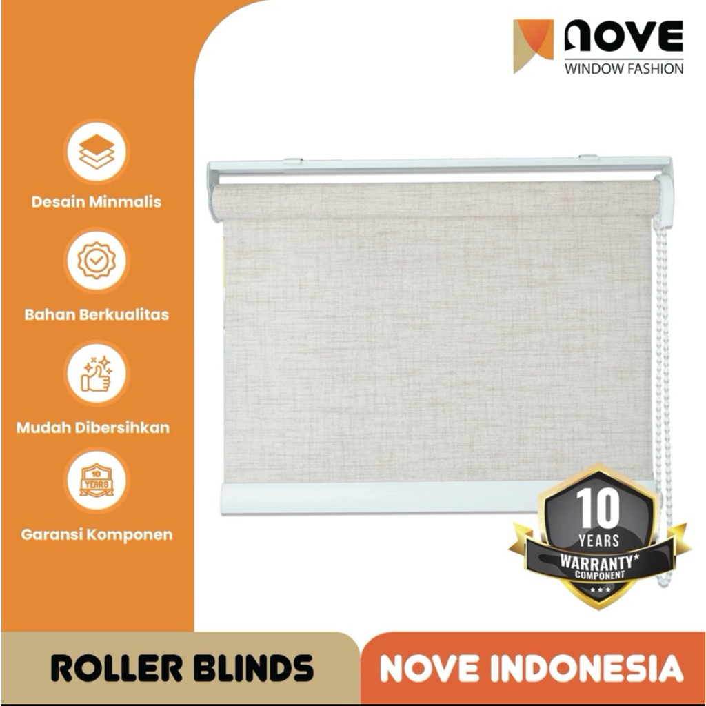 Nove Roller Blind — Dimeout (WD)
