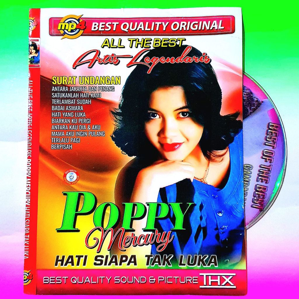 KASET MP5 LAGU NOSTALGIA POPPY MERCURY ARTIS LEGENDARIS - KASET LAGU NOSTALGIA - KASET MP5 LAGU POPP