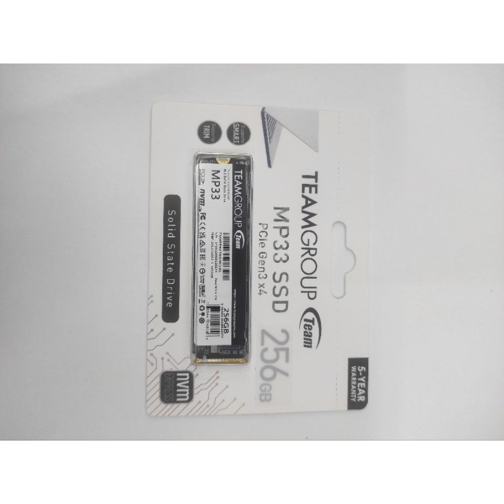 SSD NVME Team 256GB MP33