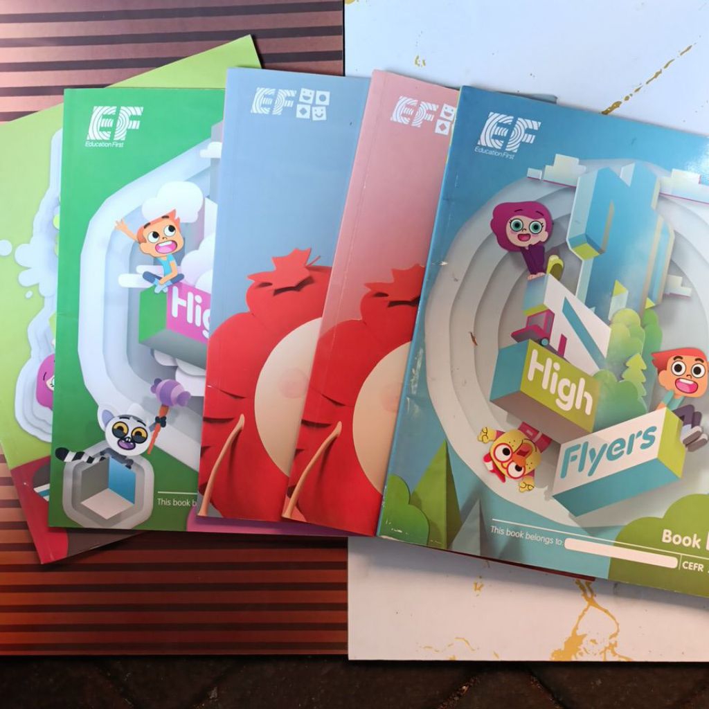 EF high flyers book D/E/F small stars practice book 3a/ student book 3a