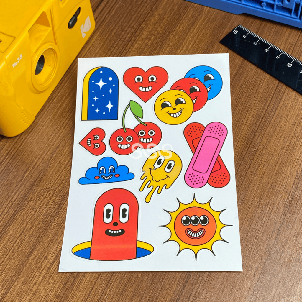 

CARTOON STICKER / STICKERPACK AESTHETIC 002