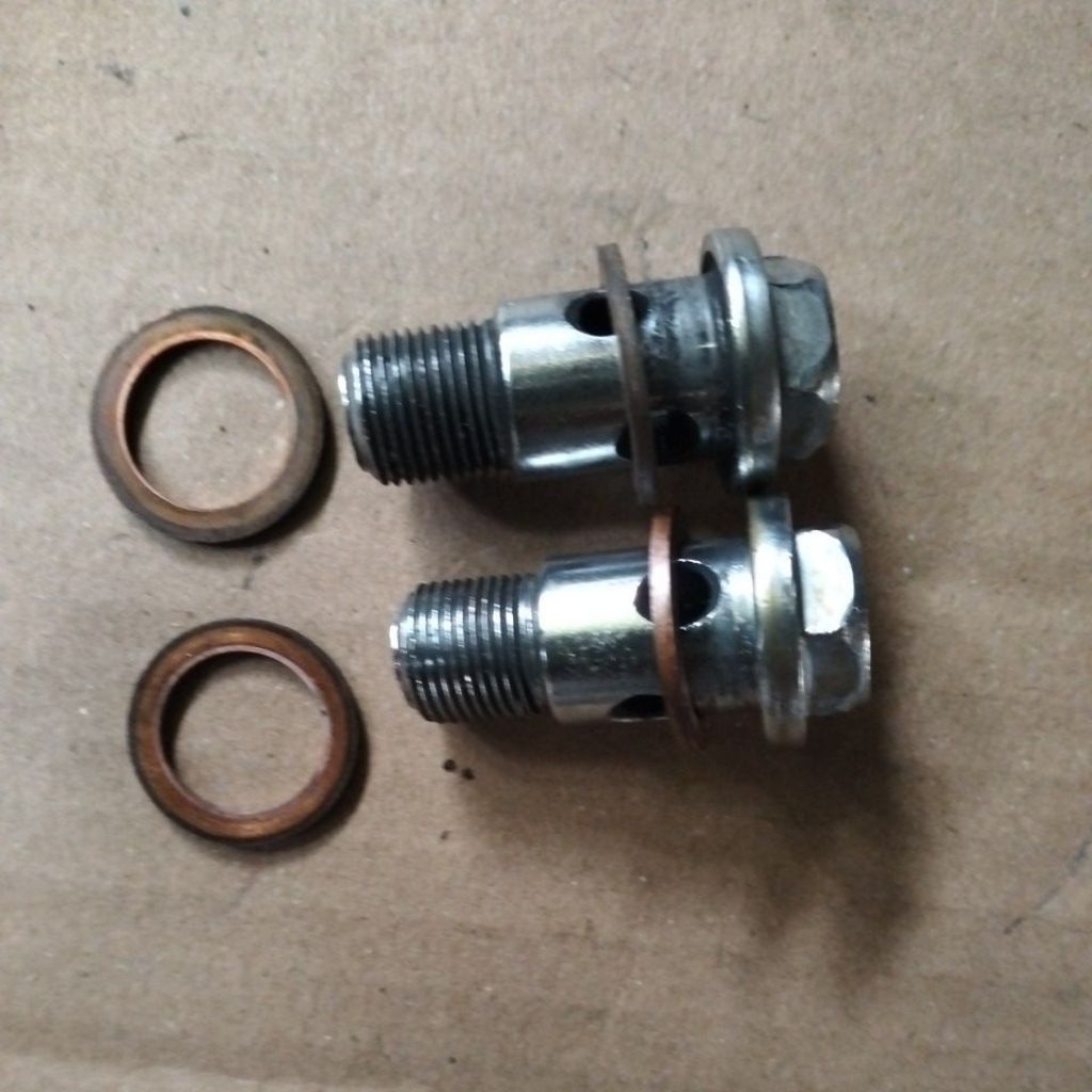 BAUT+ RING TEMBAGA OIL COOLER SUZUKI SATRIA FU SECOND