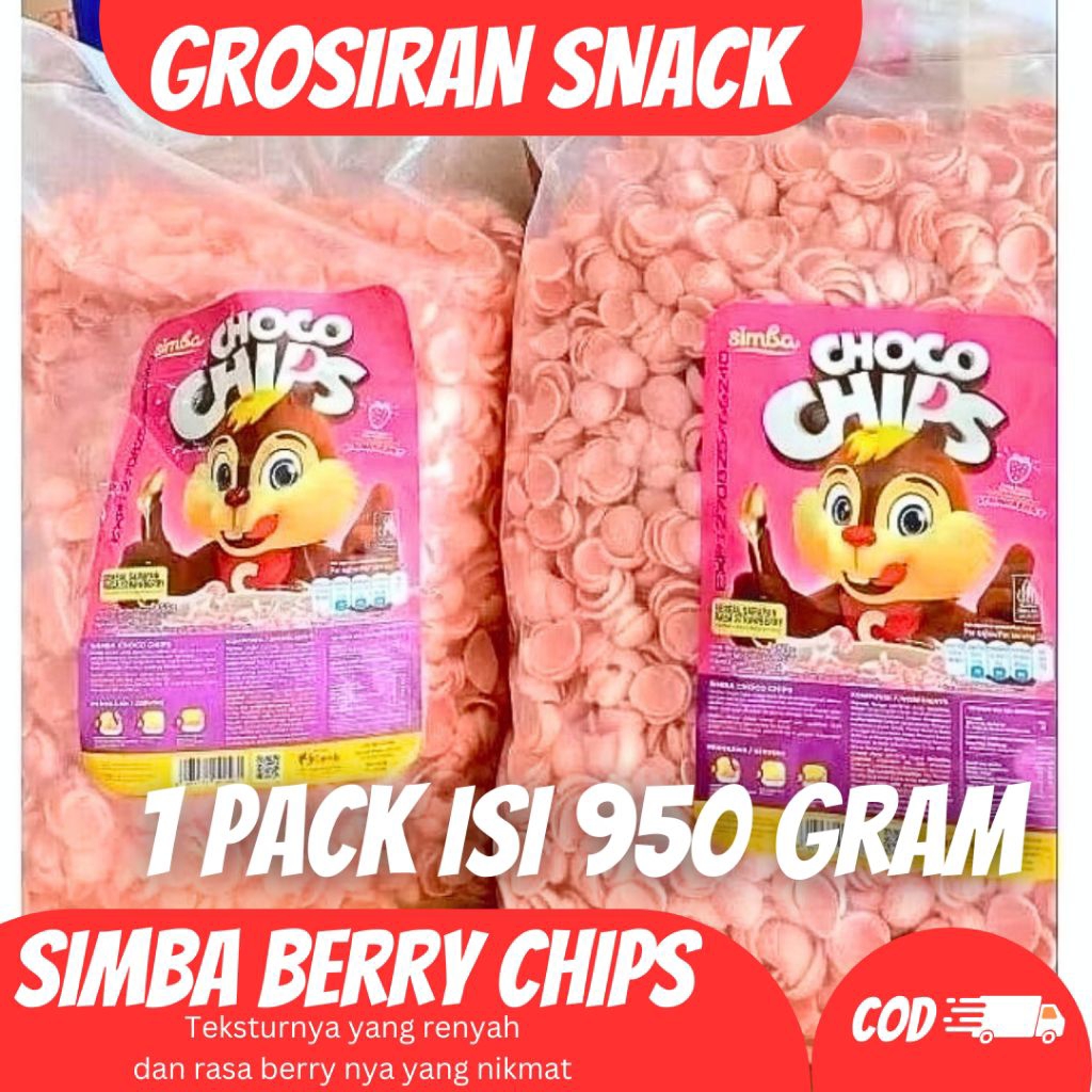 

(950 GRAM) SIMBA BERRY CHIPS / KOKO KRUNCH