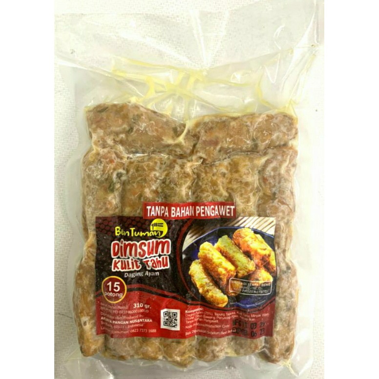 

Paket Ekslusif Bentuman Dimsum Kulit Tahu Ayam 15pcs Tanpa Pengawet