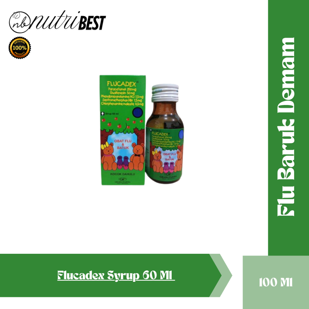 Flucadex Syrup 60 Ml Graha