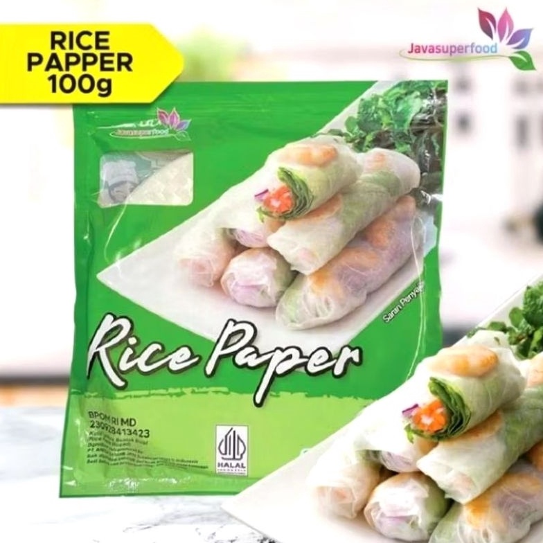 

Klaim promo Java rice papper 1gr 1 lembar kotak bulat kulit lumpia banhtrang Ricepapper vietnam