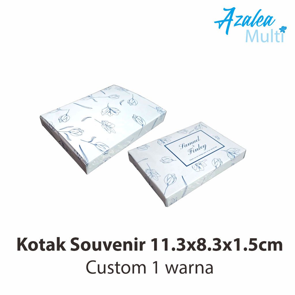 

Kotak Souvenir Custom 11.3x8.3x1.5cm / box kotak pernikahan