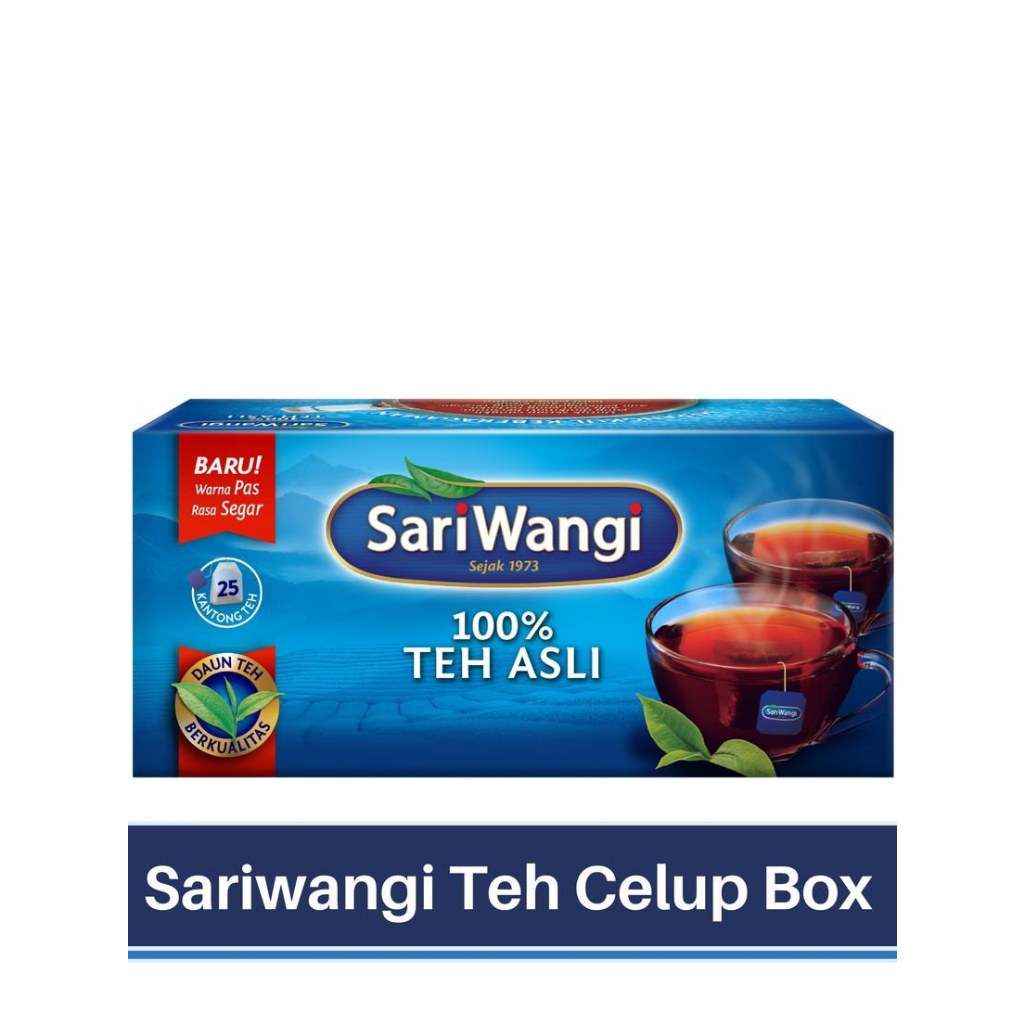 

Teh Sariwangi 100% Teh Asli isi 25 / Teh Sariwangi