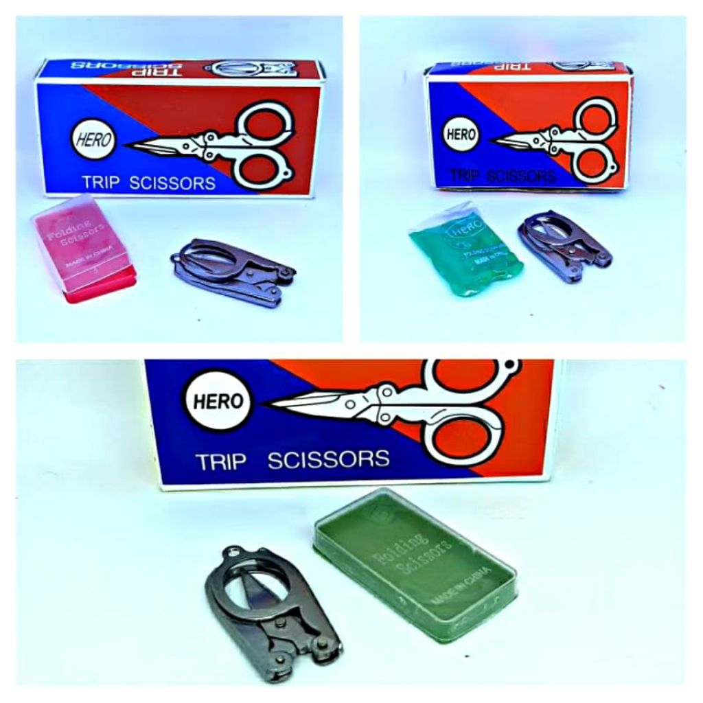 

(12pcs) GUNTING LIPAT STAINLESS
