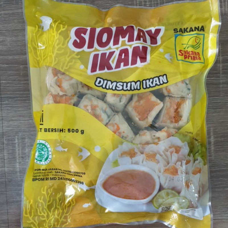 

SAKANA SIOMAY IKAN 500GR