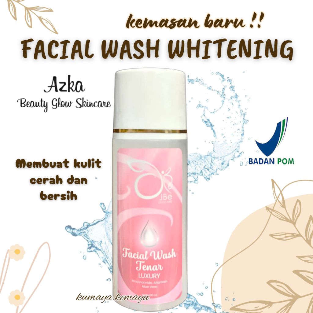 FACIAL WASH WHITENING EXPRESS DR AZKA SKINCARE