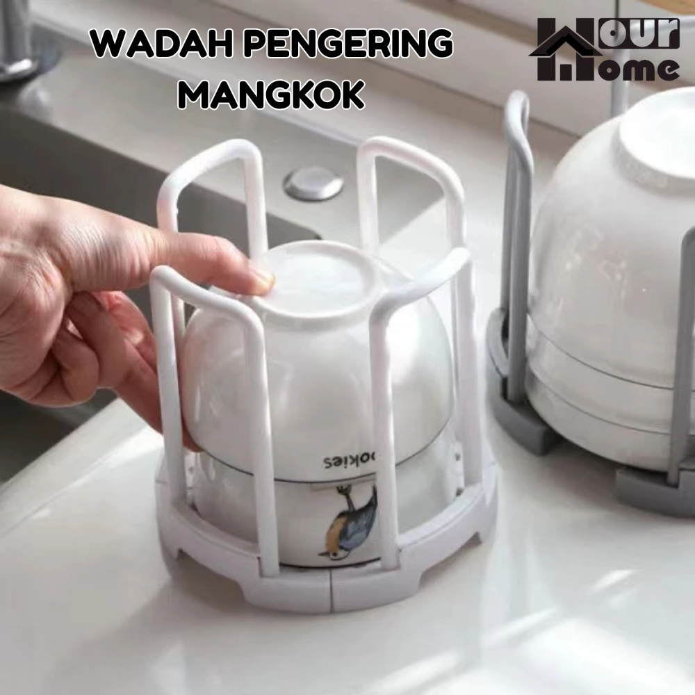 RAK MANGKOK - TEMPAT MANGKOK - WADAH PENGERING MANGKOK - RAK SUSUN MANGKOK