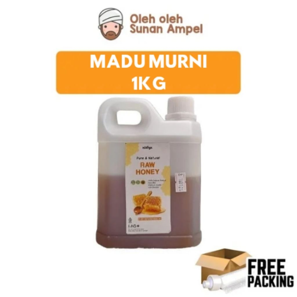

MADU MURNI 1 KG Kemasan Jerigen 100% Original Madu Aman Dikonsumsi Untuk Kesehatan Tubuh Halal