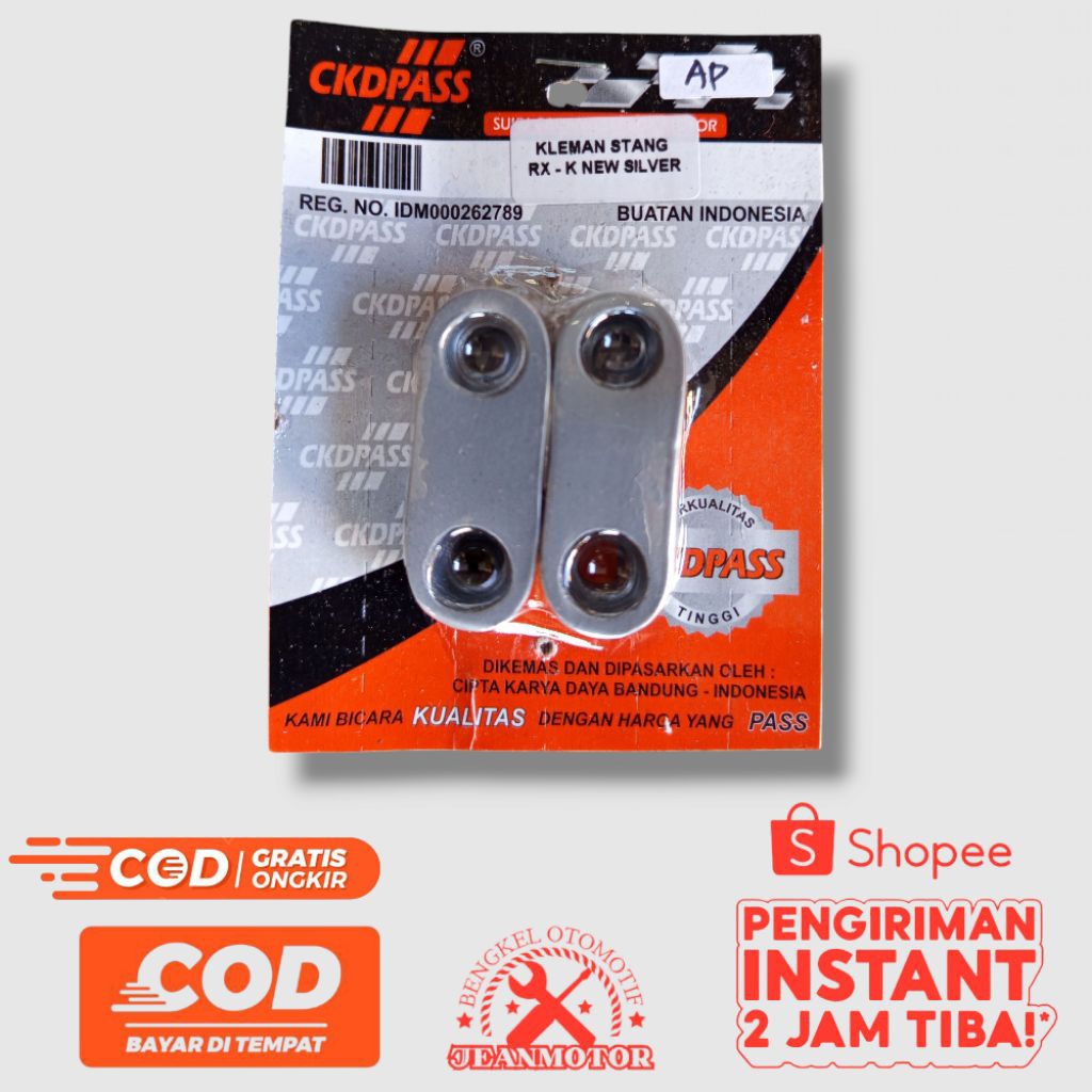 Raiser Klem Dudukan Stang Set CKD Original – RX King, Vixion, Scorpion