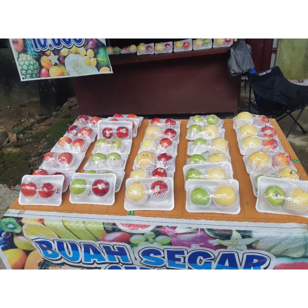 

apel hijau dan merah