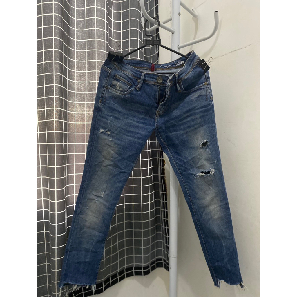 preloved logo jeans ori