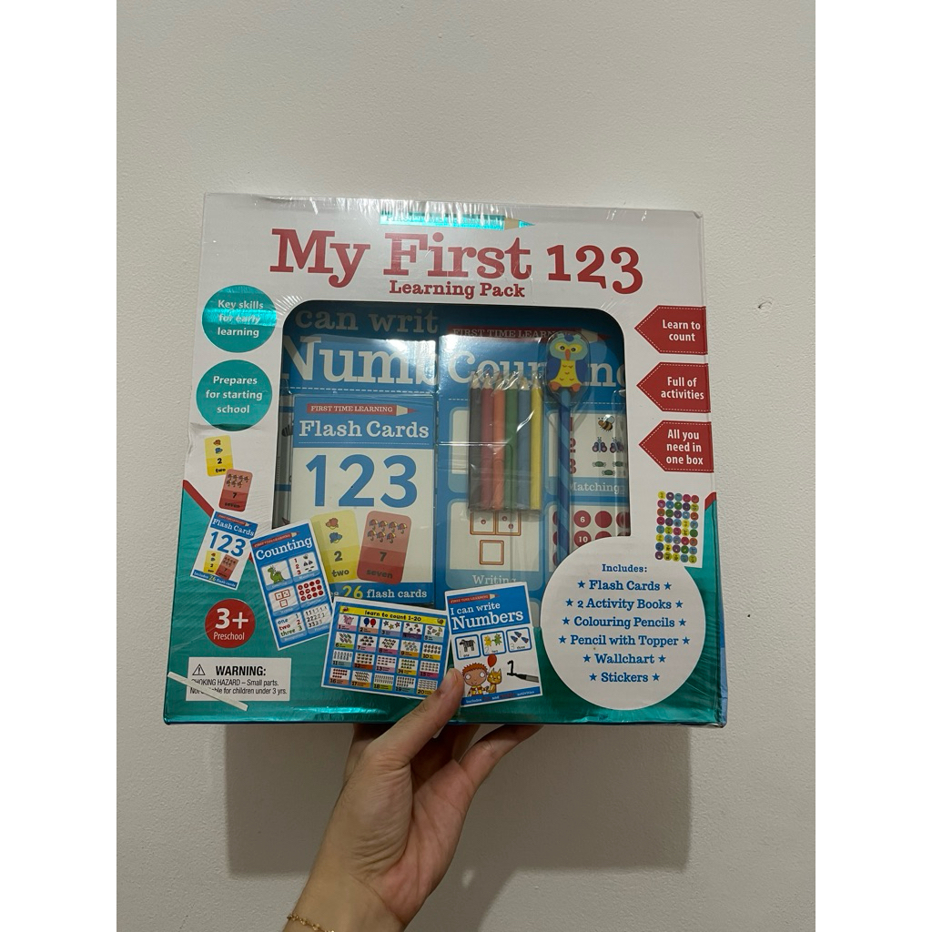 new my first 123 set