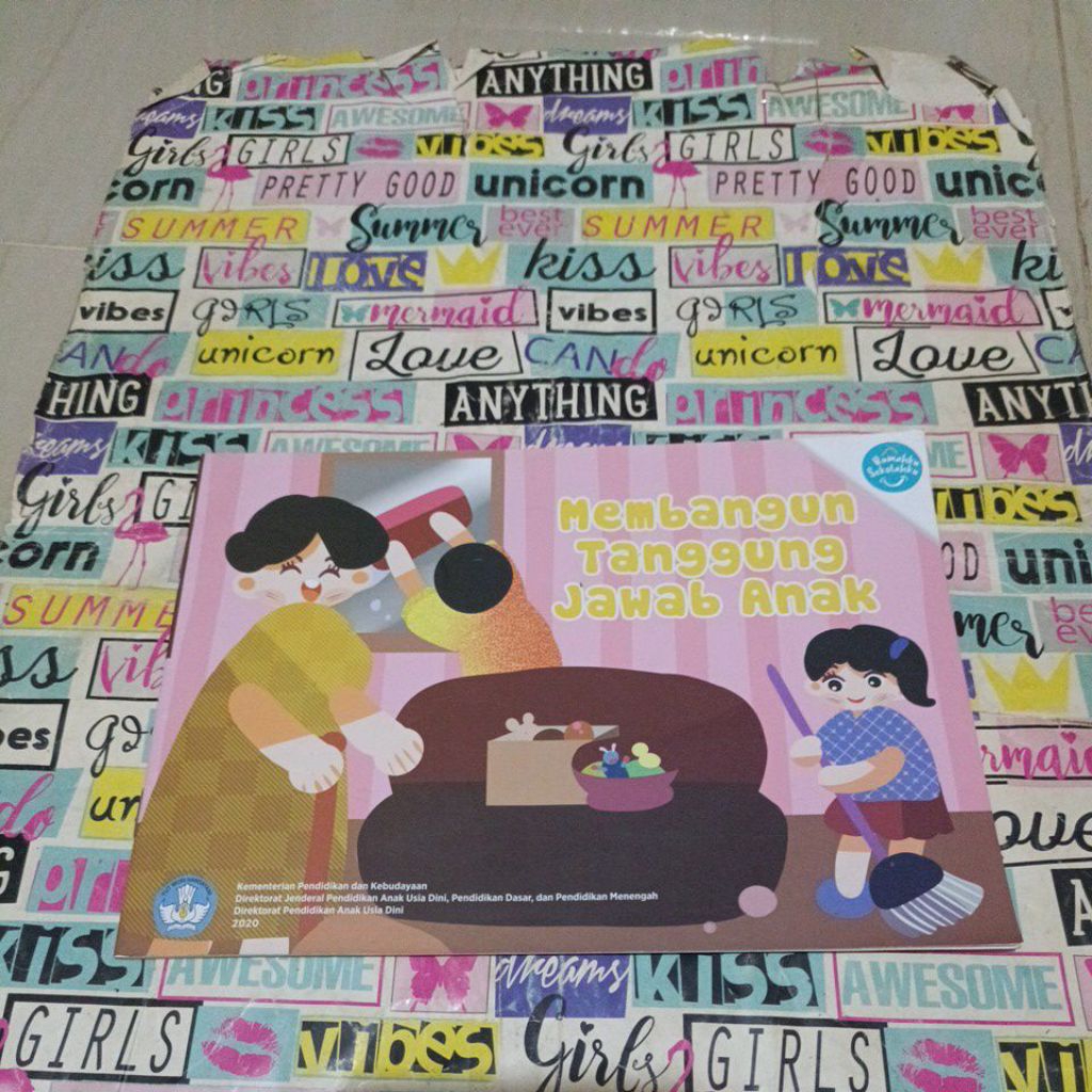 Buku pendidikan Anak usia Dini - Membangun tanggung jawab anak