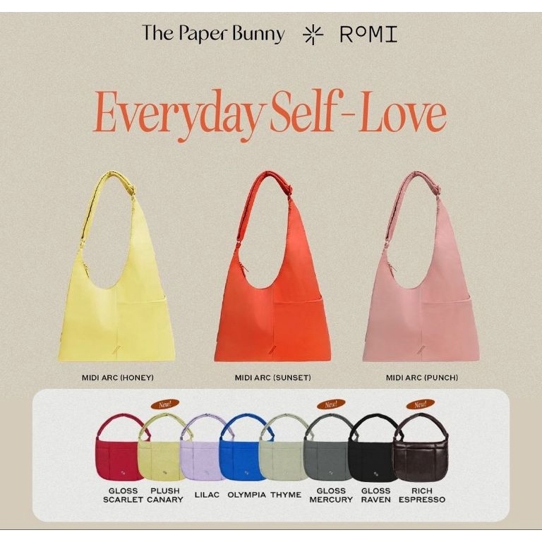 KODE S38K READY STOCK The Paper Bunny Bag The Midi Arc Puffer Swing dan Puffer Shopper Bag Authentic