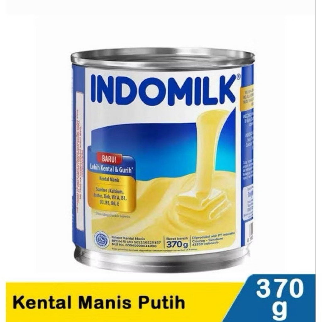 

Indomilk Kaleng Kental Manis 370 gr