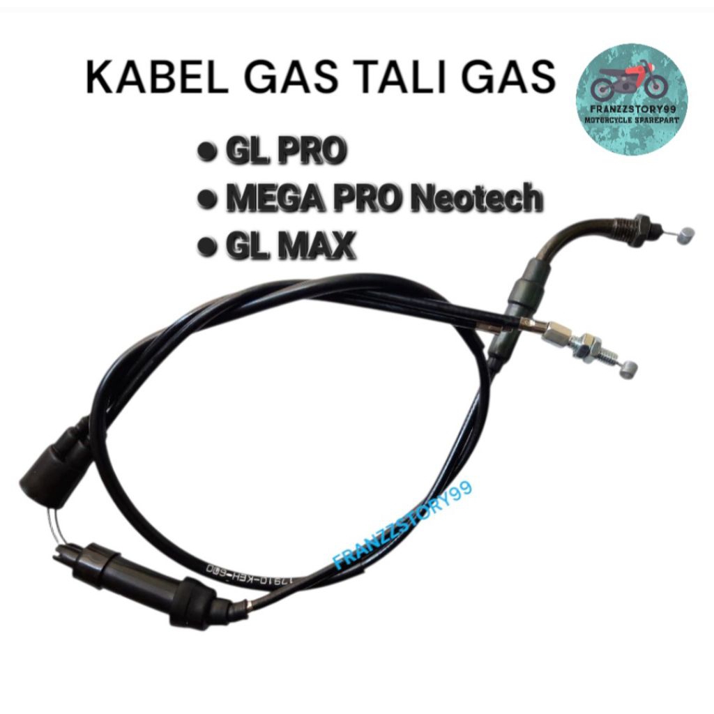 KABEL GAS TALI GAS MEGAPRO NEOTECH GL PRO GL MAX