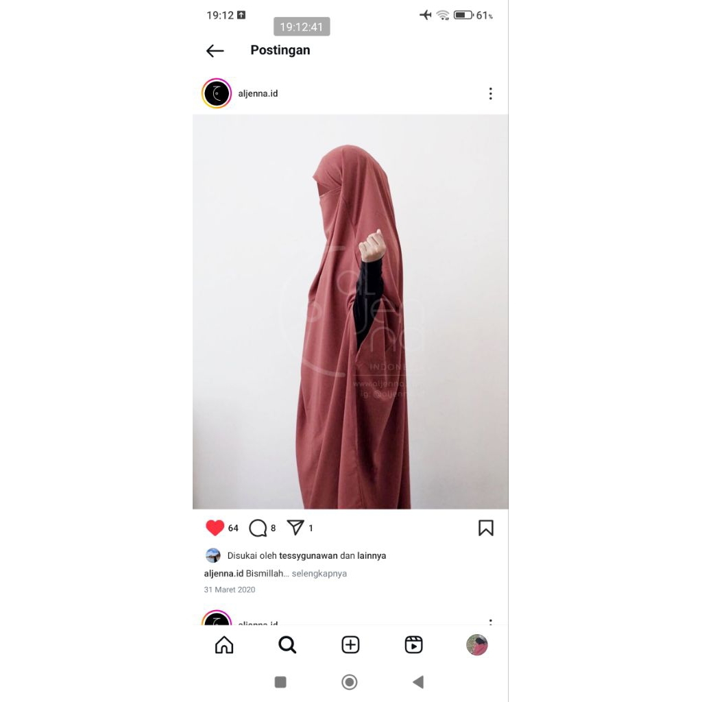 fk aljenna cinamon preloved vvgc no minus