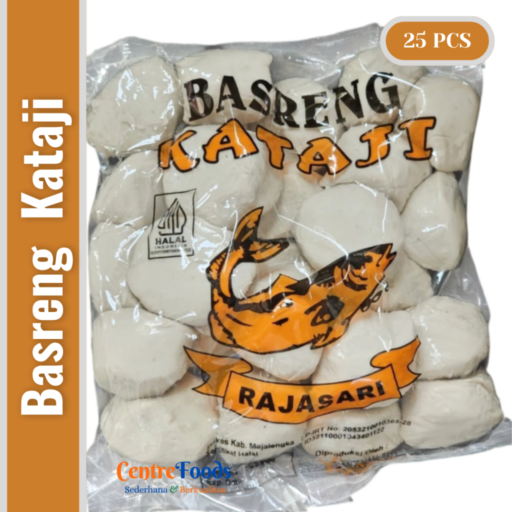 

Bakso Goreng Ikan Mentah - Basreng Kataji RAJA SARI | Isi 25 Pcs - 400gr [ Harga Per BKS ]