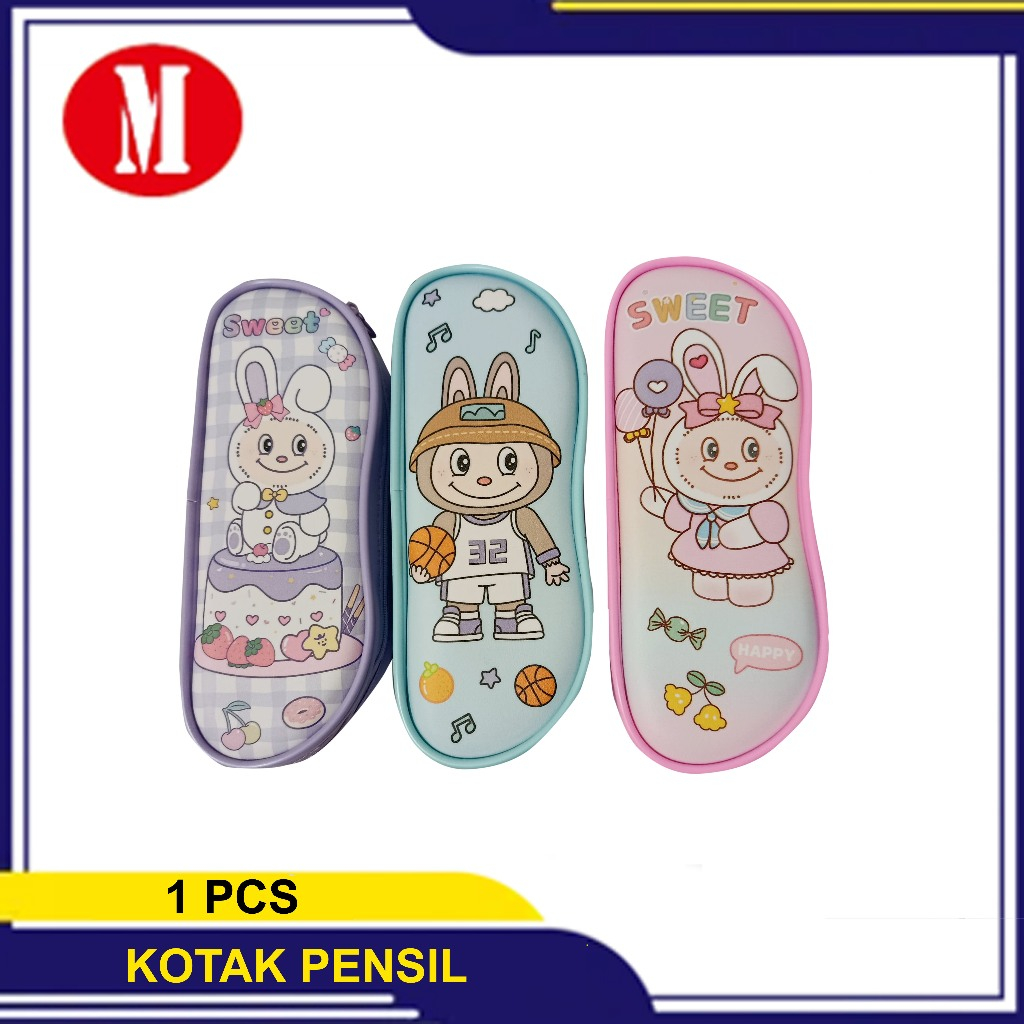 

Kotak Pensil Kain Resleting SWEET BD 193-D RANDOM