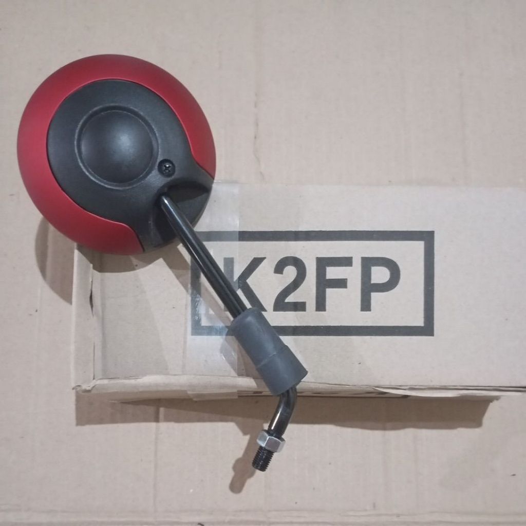 spion scoopy 2025 warna merah dof original asli bawaan motor