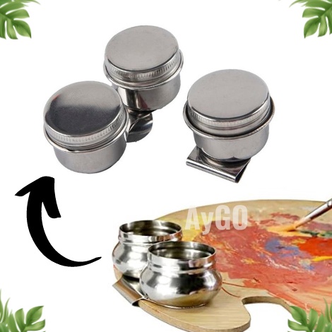 

KODE I25R STAINLESS STEEL DRUM PAINTING PALETTE OIL PAINT