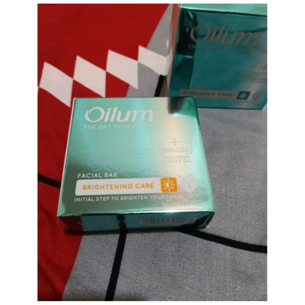 Oilum Brightening Care Facial Bar original series sabun pembersih wajah 60 gr