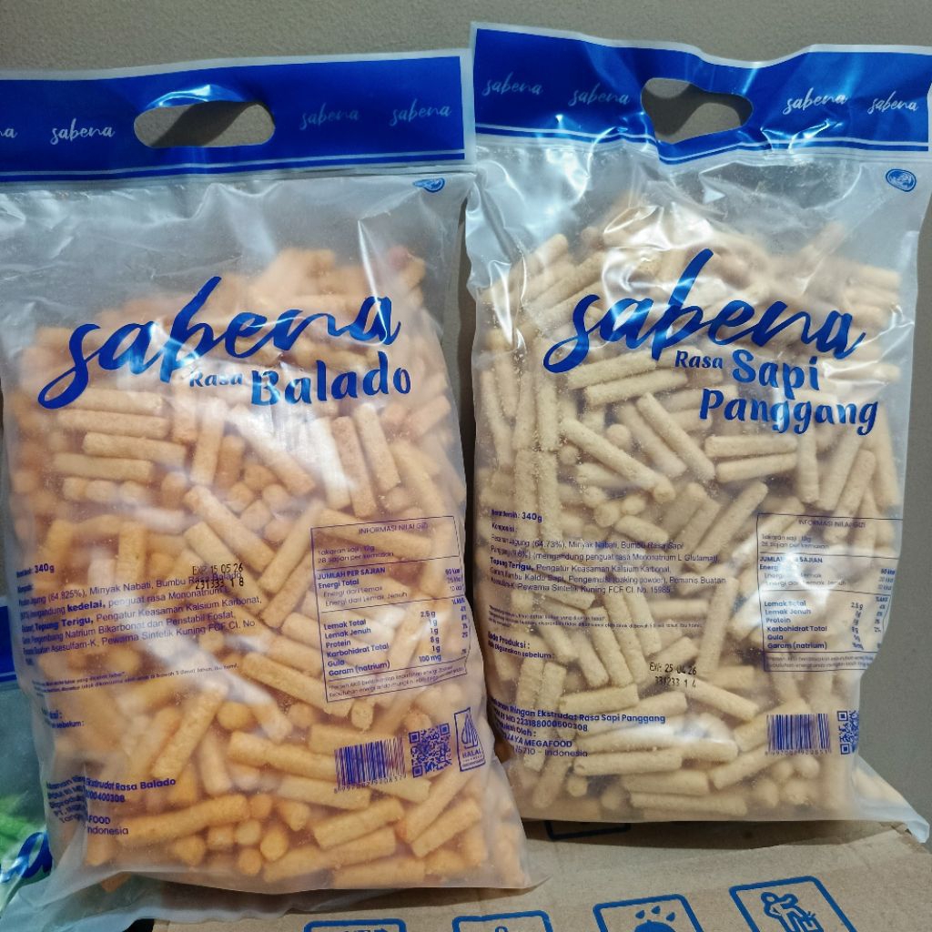 

STIK SABENA 340 gr | CEMILAN ENAK GURIH RENYAH