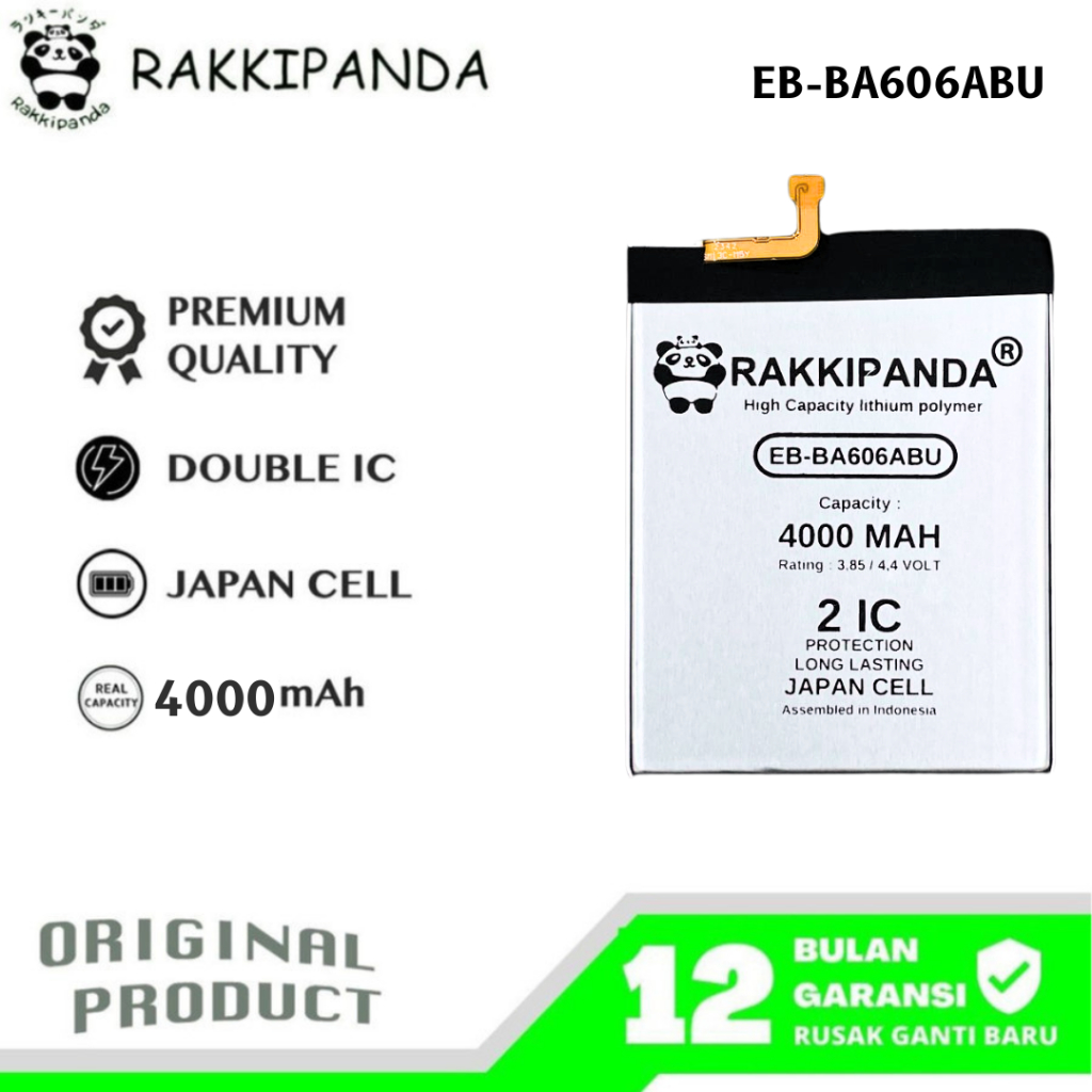 RakkiPanda - EB-BA606ABU Samsung A60 Batre Batrai Baterai