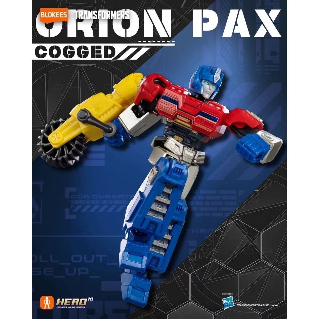 Blokees Transformers Galaxy Version 07 Orion Pax (Cogged)