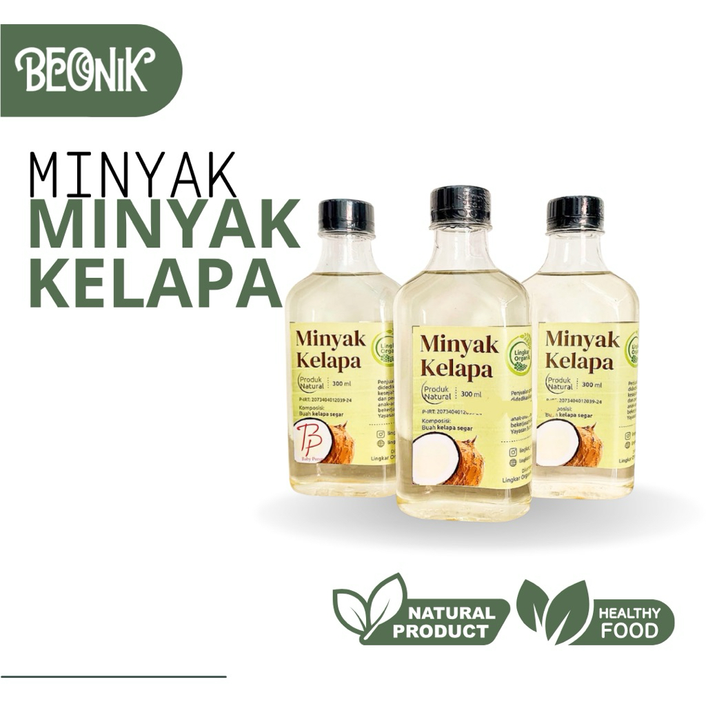 

Lingkar Organik Minyak Kelapa 300 ML