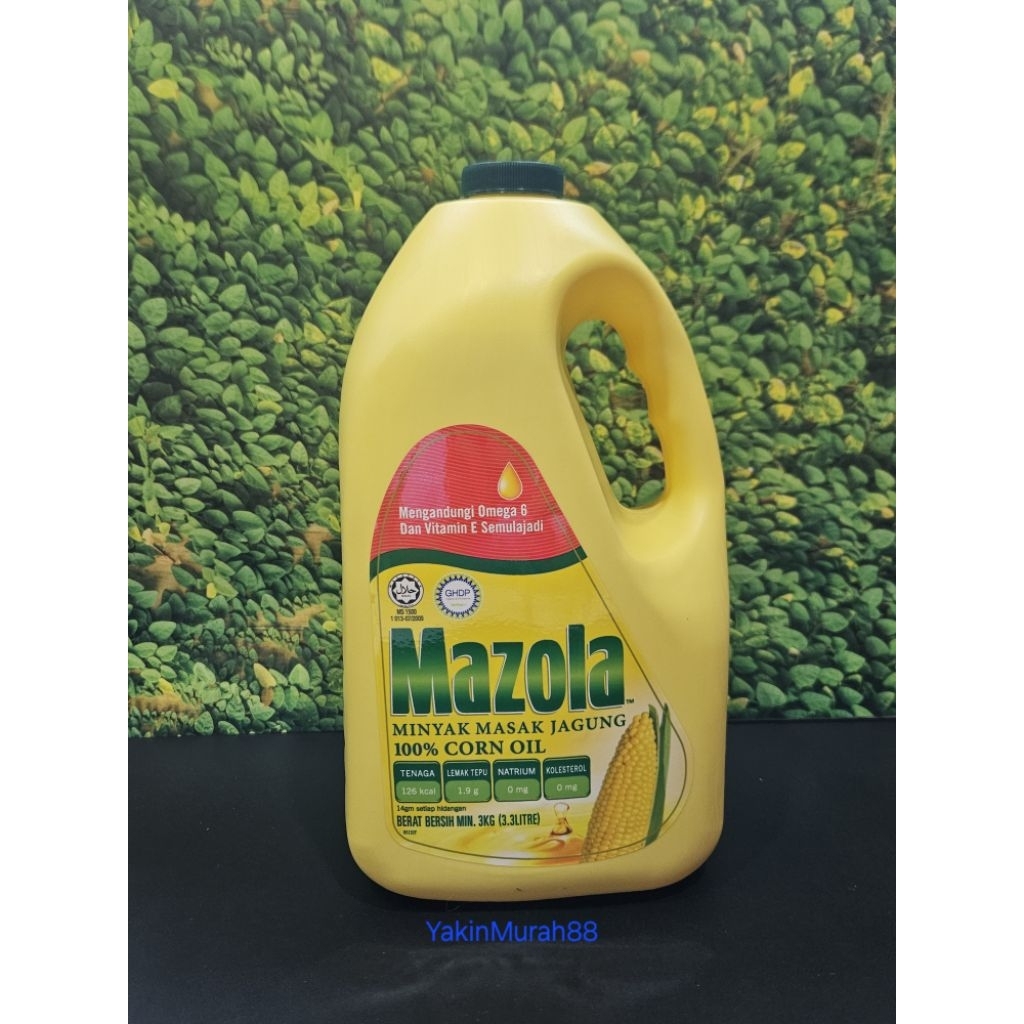 

RB MAZOLA MINYAK JAGUNG CORN OIL 3.3L