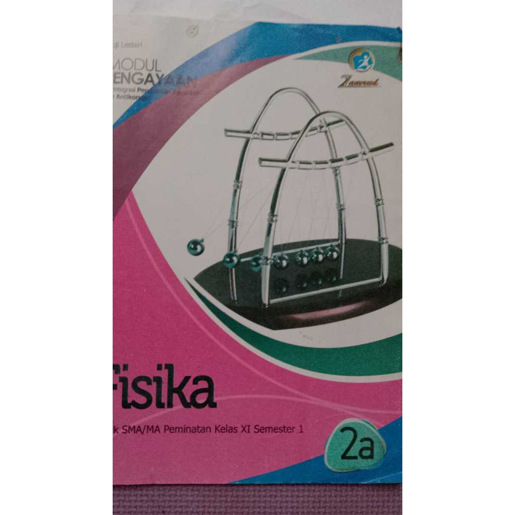 Lks buku pengayaan fisika kelas 11 K13 SMA MA semester 1 penerbit zamrud kondisi baru